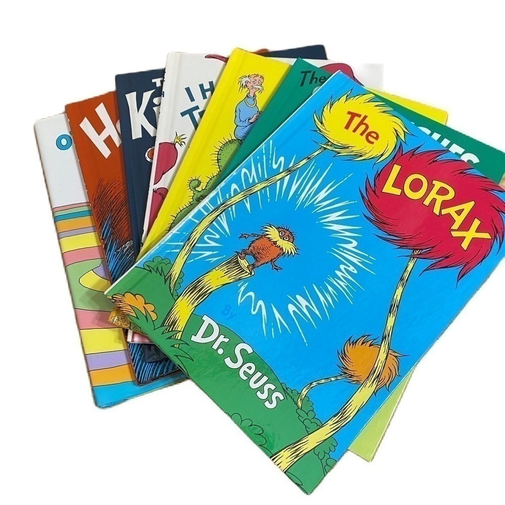 Dr. Seuss Large Book Bundle Lot Kids Children Oh The Places You’ll Go Lorax